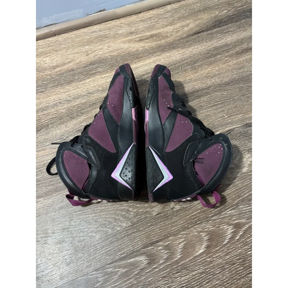 Jordan 7 Retro GG Mulberry Black Fuchsia Glow 442960-009 Mens‎ 7.5 / Youth 8.5Y